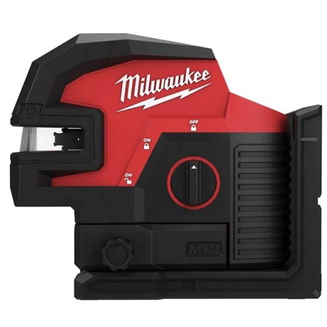 Vendita online Laser lineare Verde M12™ a 2 linee con 4 punti piombo SOLO CORPO